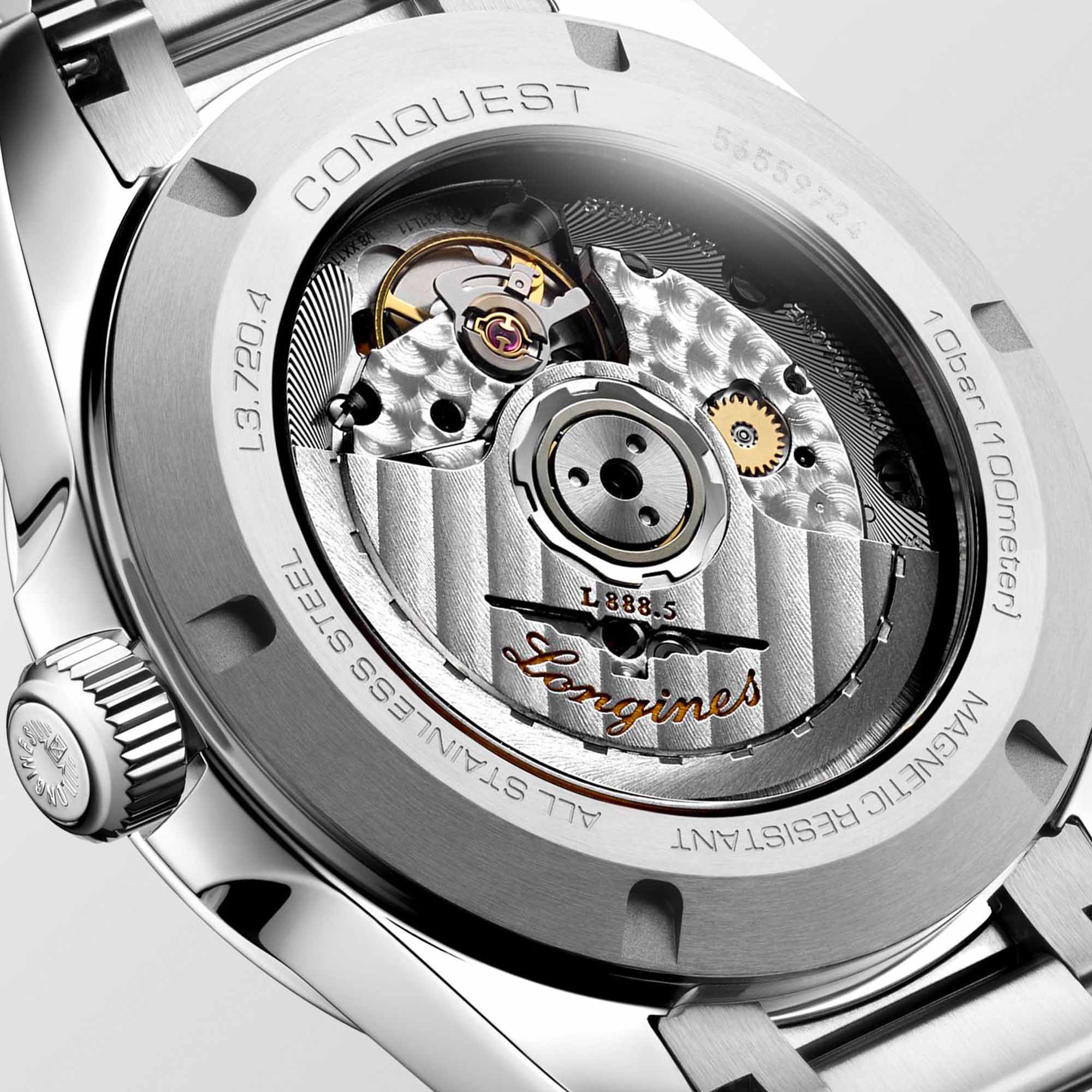 Longines Conquest Automatic 38 mm Stainless Steel | Maison Birks